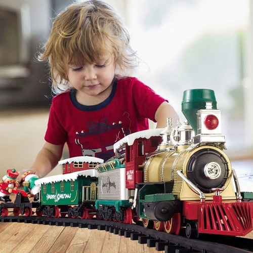 Brinquedo De Natal Pequeno Brinquedo De Trem Elétrico