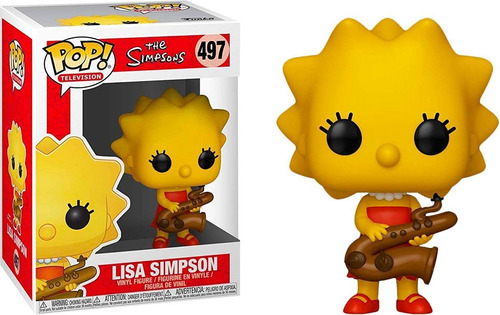 Funko Pop - Lisa Simpson - N° 497 - The Simpsons
