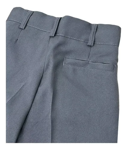 Pantalon de vestir gris hotsell