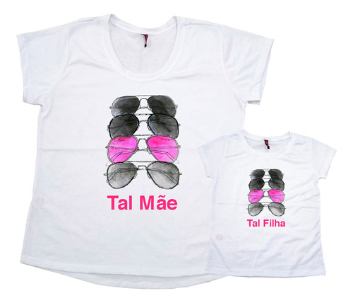 Blusas Tal Mãe Tal Filha Femininas Diversos Óculos 