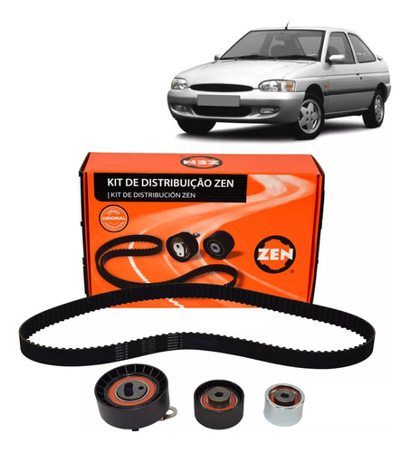 Kit Correia Dentada Tensor Ford Escort Mondeo Zetec 1.8 16v