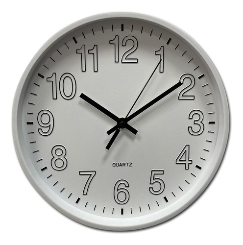 Reloj Pared 30 Cm Redondo Deco Blanco Moda Pettish Online