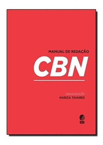 Livro Manual De Redação Cbn
