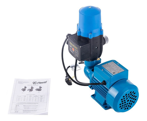 Imagen 3 de 10 de Kit Bomba De Agua Fluvial Presurizadora Nero 0.5hp + 2 Bocas