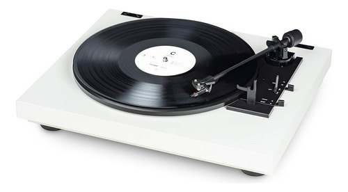 Pro-ject A1, Tornamesa Totalmente Automática, White Color Color Blanco