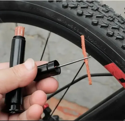 Kit De Reparo Tubeless Para Pneus Bike Tipo Macarrao C/chave | MercadoLivre