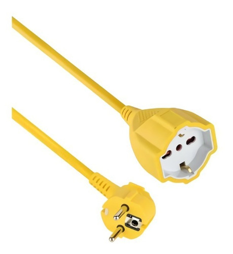 Alargador / Extension Pro 30m 16a Schuko Halux Color Amarillo