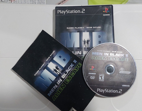 Men In Black 2 Alien Escape Play Station 2 De Uso (Usado)