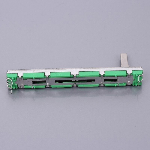 Para Potenciom De Doble Deslizamiento Recto B10k De 75 Mm,
