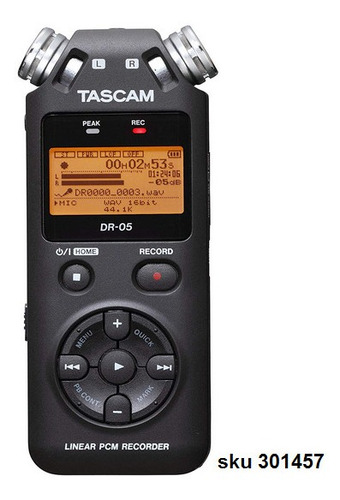 Grabadora Digital Tascam Dr05 W15