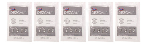 5pack Urnex Dezcal 28g C/u Descalsificador Para Cafeteras