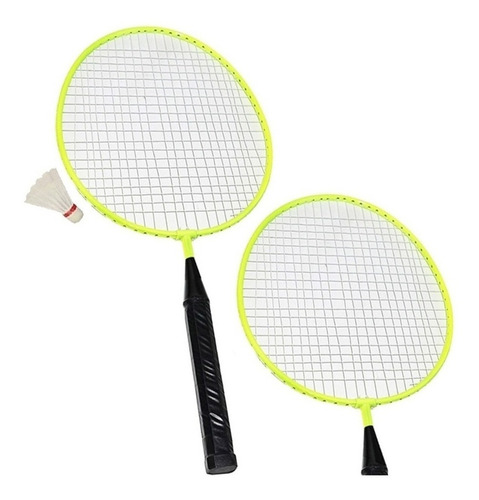 Imagen 3 de 10 de Raqueta Bádminton Juego 2 Unidades Incluye Pelotitas Winmax