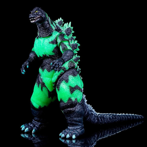 Figura Articulada De Dinosaurio Godzilla Reactor Glow De Nec