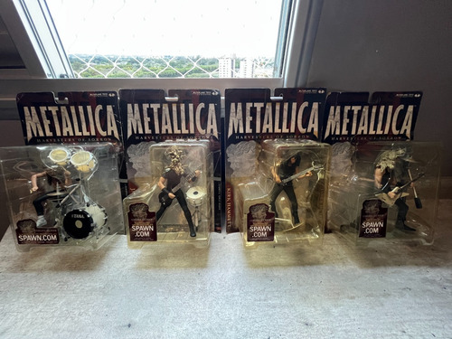 Action Figures Metallica - Mcfarlane (lote Com 4)