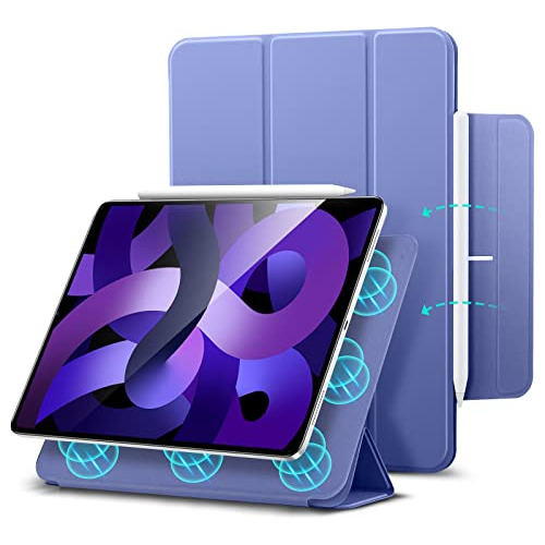 Funda iPad Air 5ta Gen Magnetica Violeta