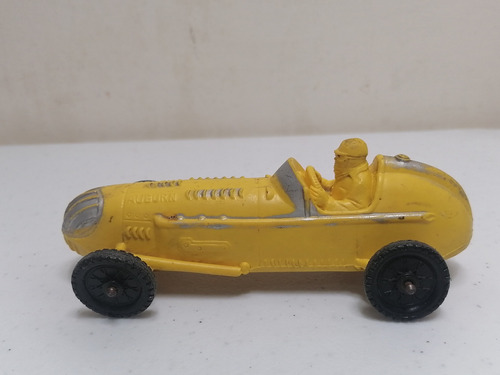 Auburn Rubber Toys Indy Race Car 536 Vinil 15cm Amarillo 