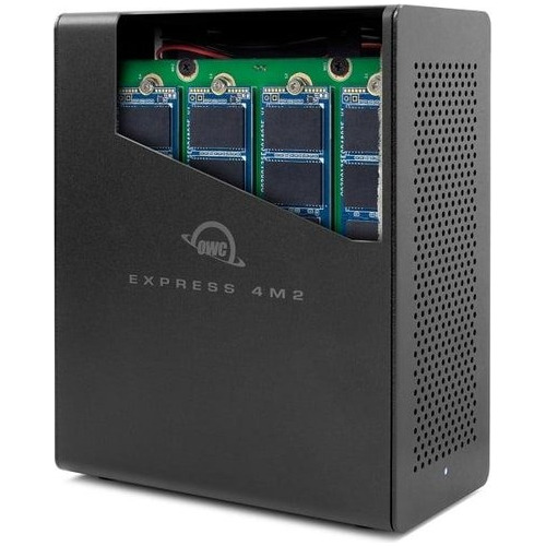 Gabinete Raid Owc Express 4m2 Con Softraid Xt Negro