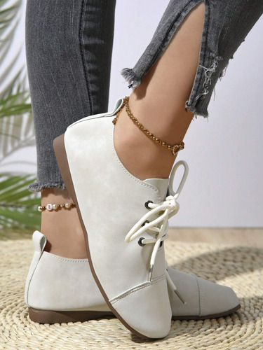 Mocasines Casuales Para Mujer Zapatos De Cuero Cómodos