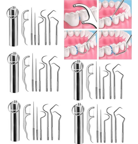 Juego De Hilo Dental De Limpieza Buca - Kit a $2892