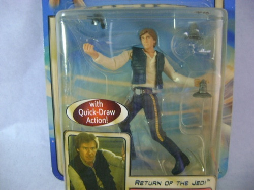 Imagen 9 de 10 de Nico Muñeco Articulado Han Solo Star Wars (msw 02)
