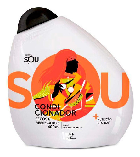 Condicionador Nutrição Fortalecedora Sou Natura 400ml