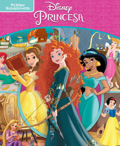 Disney Princesa - Mi Primer Busca Y Encuentra - Libro 81jin