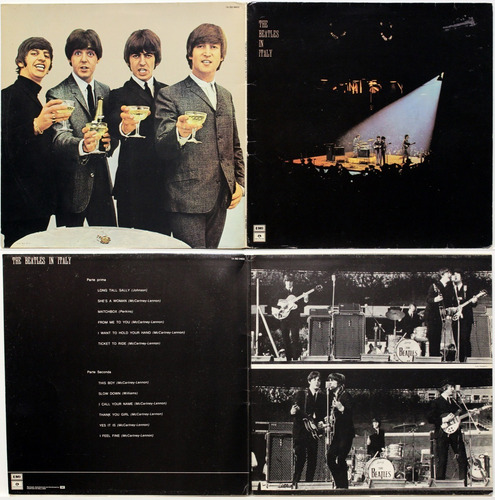 Lp The Beatles - The Beatles In Italy ( Importado / 1981 ) (Usado)