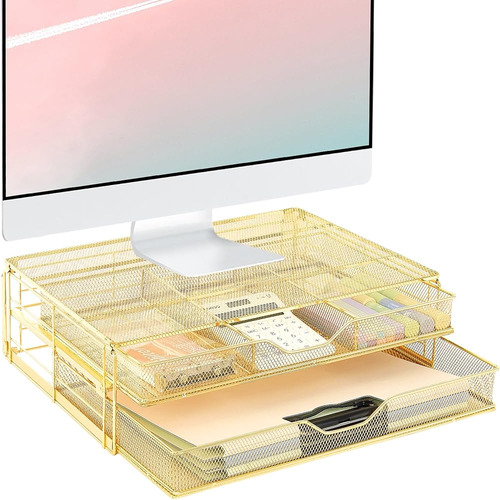 ~? Soporte De Monitor De Computadora Spacrea Para Escritorio