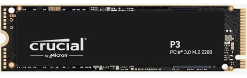 Ssd Crucial P3 1tb Pcie Gen3 3d Nand Nvme M.2 Ssd, 3500mb/s Negro