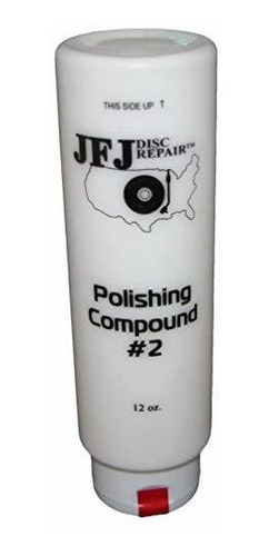 Jfj Disc Repair Jfjpol2 12 Oz # 2 Compuesto Polaco, Blanca.