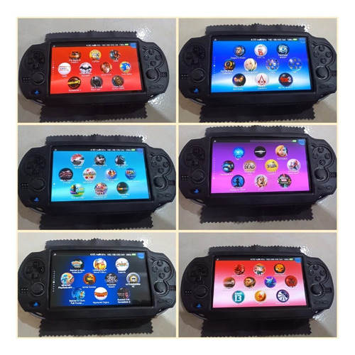 Consola Psvita Slim 256gb Enso Tienda Pkgj +5k Clasicosretro Negro (Usado)