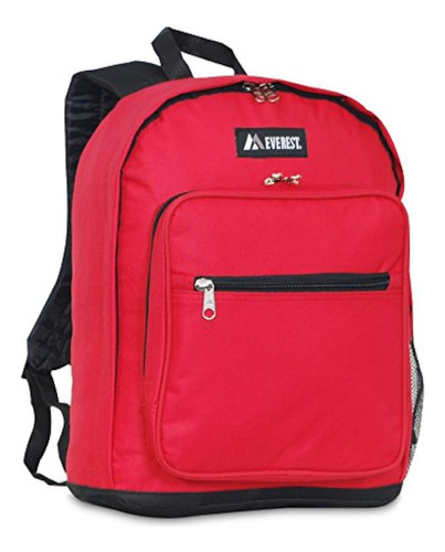 Mochila Clásica Everest Luggage, Roja, Mediana
