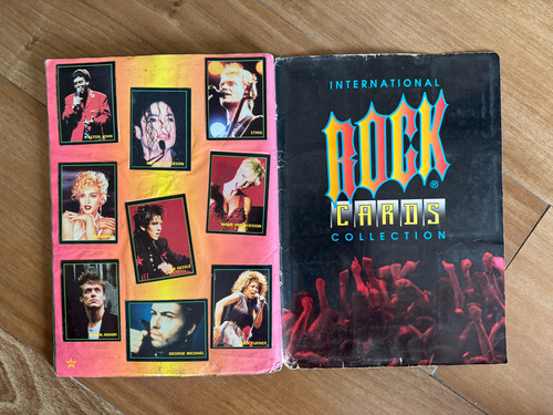 Album International Rock Cards Collection Completo 1997 (Usado)