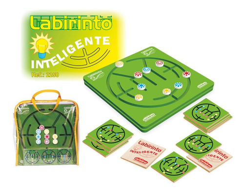 Labirinto Inteligente - Brinquedo  De Estratégia - Carimbras