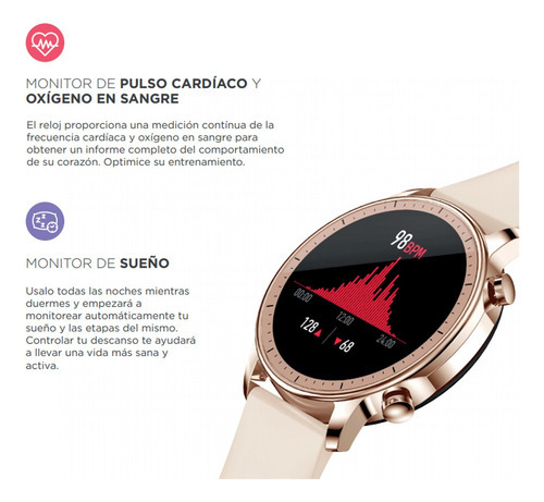 Imagen 2 de 3 de Smartwatch Colmi V23 Pro Controlador Fitness Waterproof Bt Color De La Malla Negro
