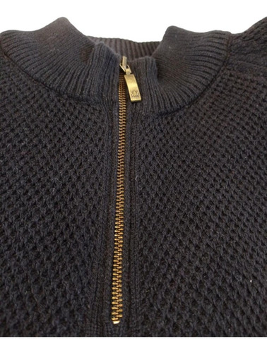 Sweater Golf Medio Cierre Lana Hombre Golfargentino