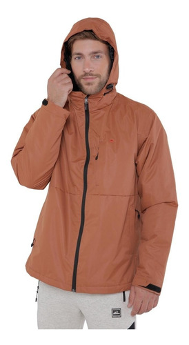 Rompeviento Impermeable Capucha Hombre Montagne Viggo Polar