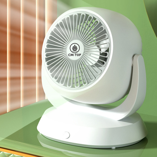 Ventilador De Piso CM-TOP Portátil Recargable USB Mesa Escritorio Circulador De Aire