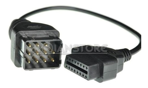 Conector Renault Obd1 A Obd2 - 12 Pin A 16 Pin