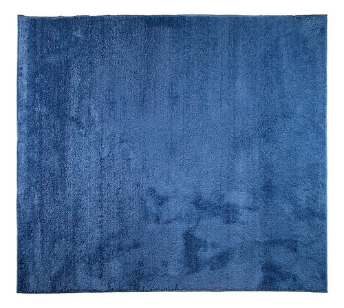 Tapete Pratatêxtil Quadrado 1,00m X 1,00m Antiderrapante Cor Azul Desenho do tecido Azul