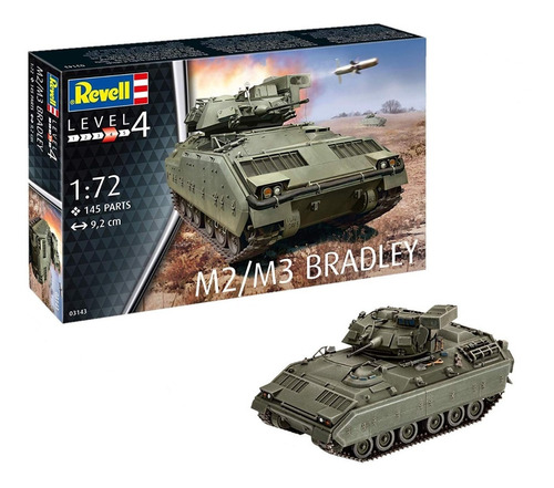 Tanque M2 / M3 Bradley  1/72  Marca Revell Envio Gratis