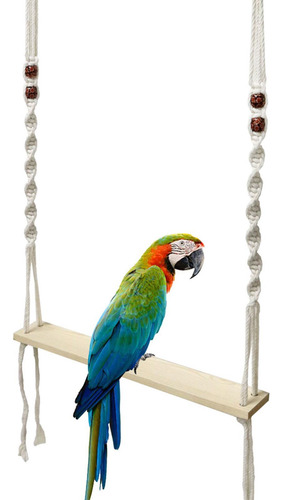 Percha Para Loros Y Pájaros, Soporte Para Percha De