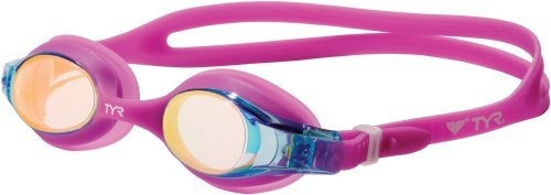 Tyr Swimple Youth Metallized Goggle (berry Rsled