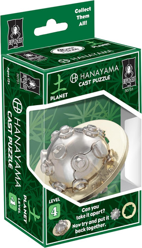 Hanayama | Puzle De Metal Fundido Bepuzzled Planet Han