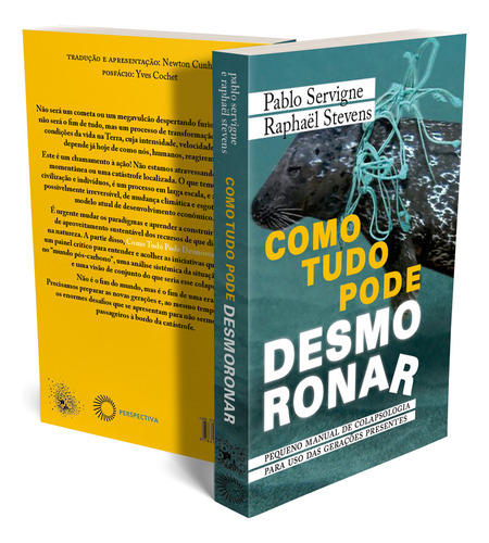 Como Tudo Pode Desmoronar - Pequeno Manual De Colapsologia Para Uso Das Gerações Presentes, De Servigne, Pablo / Stevens, Raphael. Editorial Perspectiva, Capa Mole Em Português