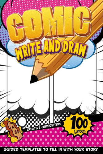Libro: Comic Drawing Pad For Girls: Comic Drawing For Boys A