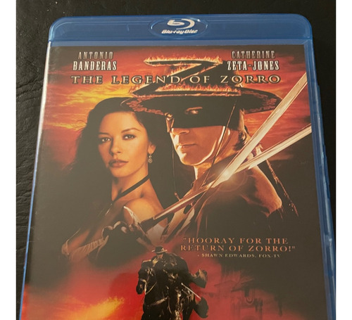 The Legend Of Zorro Blu Ray