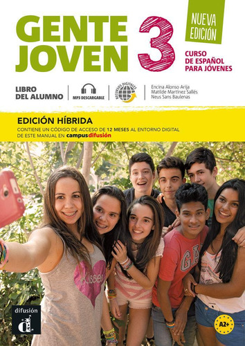 Libro: Gente Joven Ne 3 Ed Hibrida Libro Del Alumno. Aa.vv. 