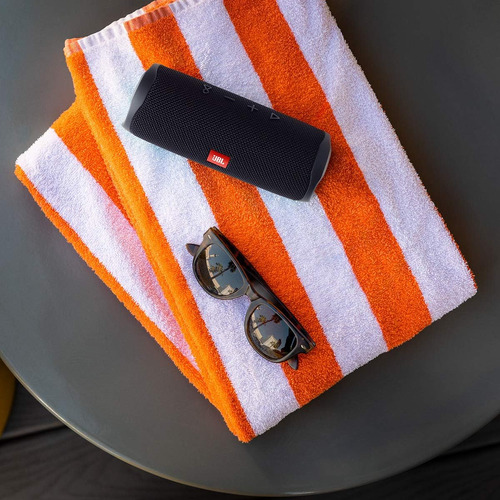 Parlante Bluetooth Portátil Resistente Agua Negro Jbl Flip 5