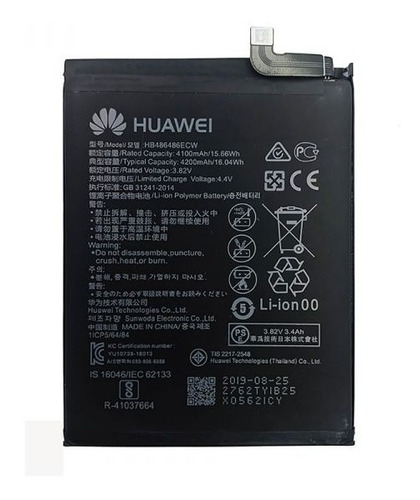 Repuesto De Bateria Huawei P30 Pro